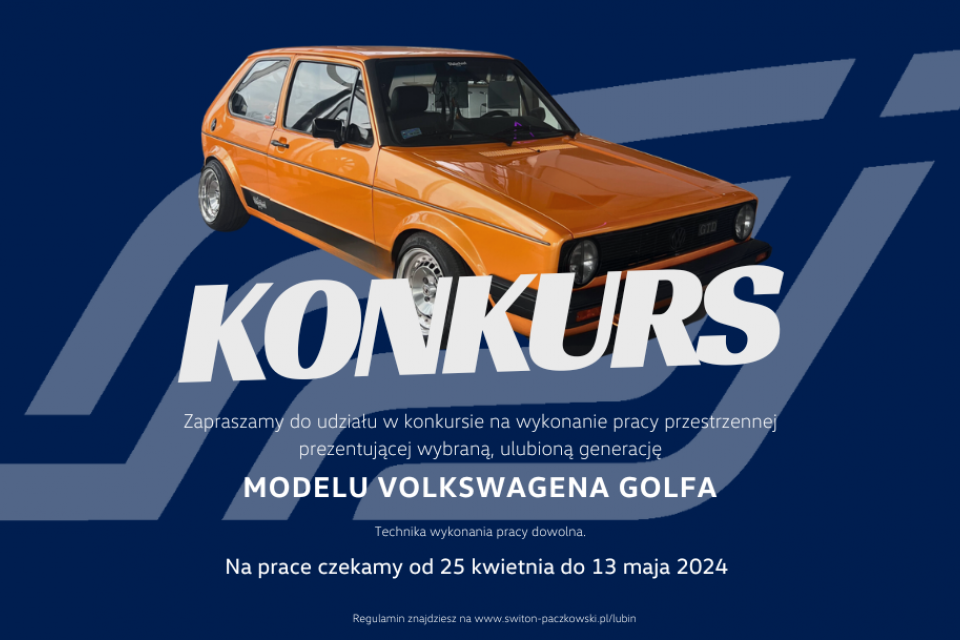 Konkurs na model Volkswagena Golfa