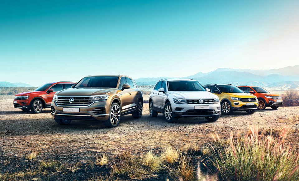 Innowacyjna rodzina SUV-ów Volkswagena
